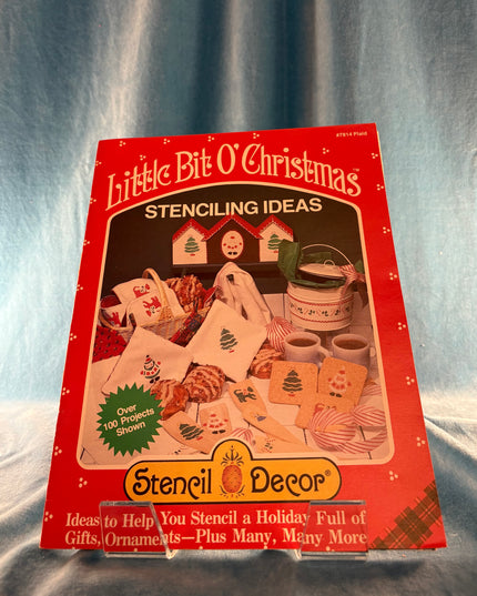 Little Bit O’ Christmas Stenciling Ideas (Vintage Booklet)