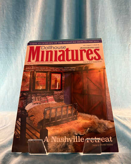 Dollhouse Miniatures - July/August 2017