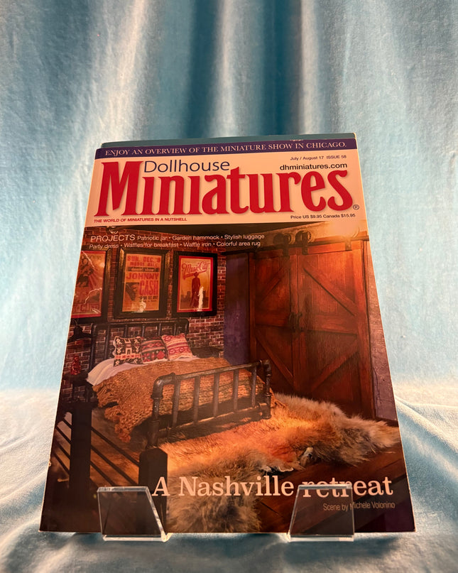Dollhouse Miniatures - July/August 2017