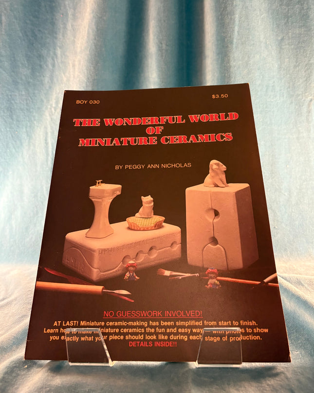 The Wonderful World of Miniature Ceramics (Vintage Booklet)