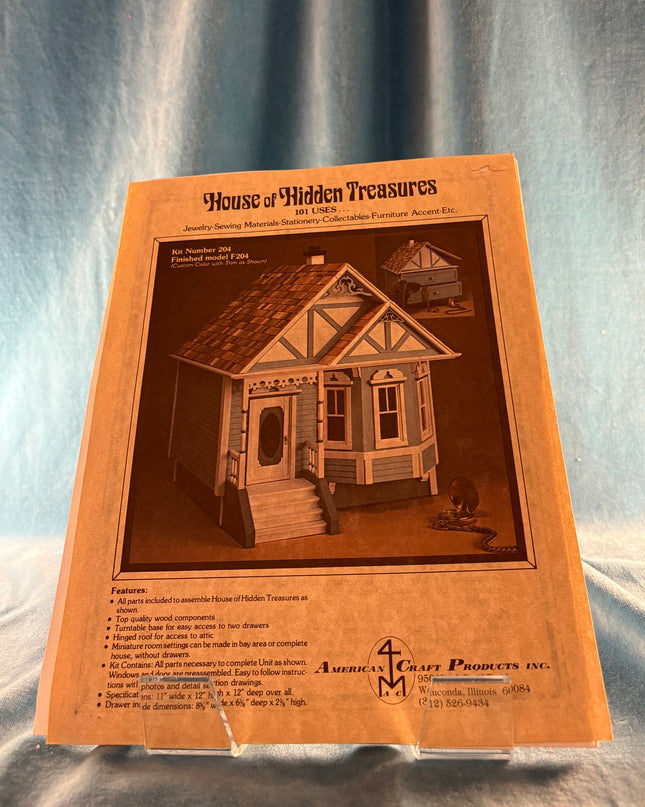 House Of Hidden Treasures (Vintage Booklet)