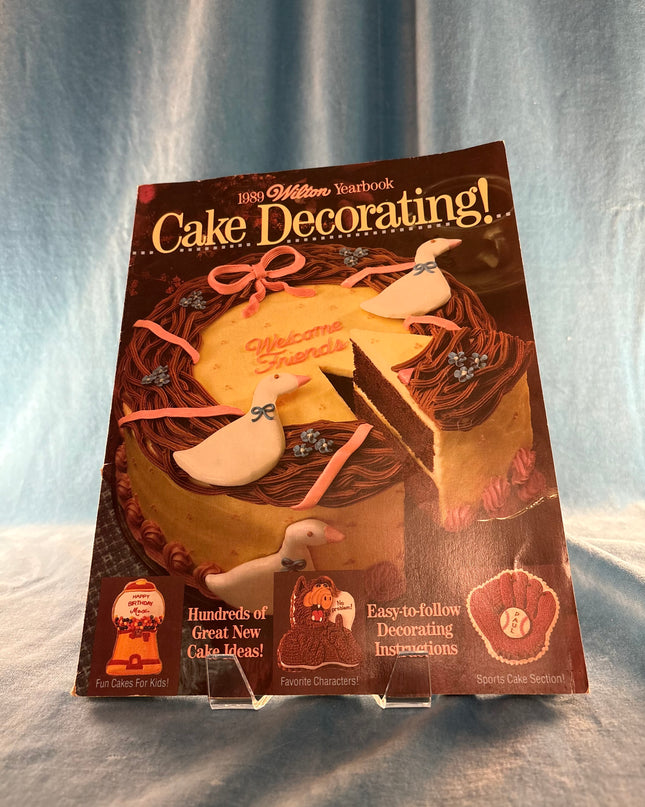 1989 Yearbook Cake Decorating