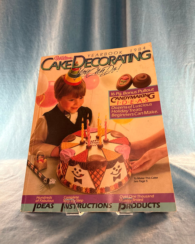 1984 Wilton Cake Decorating You Can Do