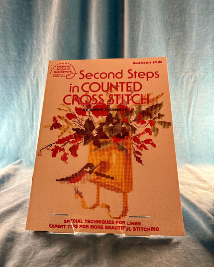 Second Steps in Counted Cross Stitch (Vintage Booklet)