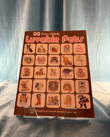 99 Cross Stitch Luvable Pets (Vintage Booklet)