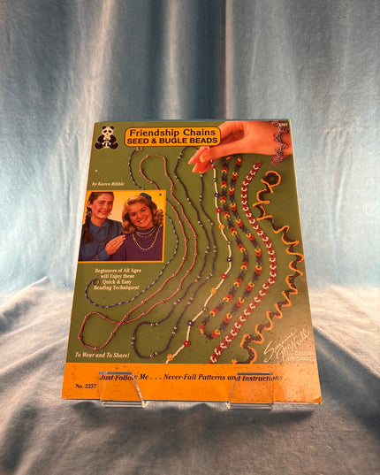Friendship Chains Seed & Bugle Beads (Vintage Booklet)