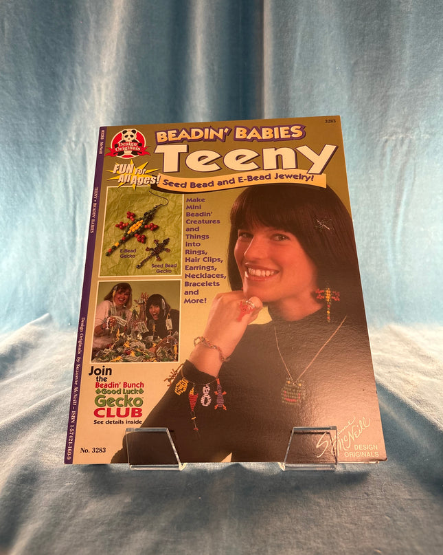 Beadin’ Babies Teeny Seed Bead & E-Bead Jewelry (Vintage Booklet)