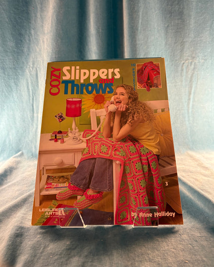 Cozy Slippers & Throws (Vintage Booklet)