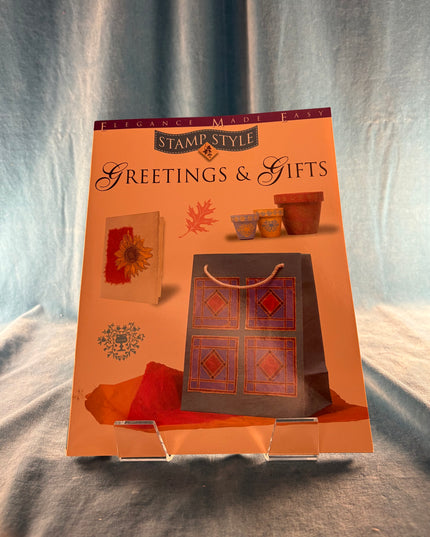 Stamp Style Greetings & Gifts (Vintage Booklet)