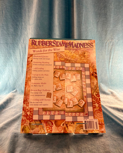 Rubber Stamp Madness: Words for the Wise (Vintage)