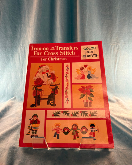 Iron-On Transfers for Cross Stitch for Christmas (Vintage Booklet)