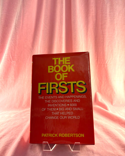 The Book of Firsts - Patrick Robinson