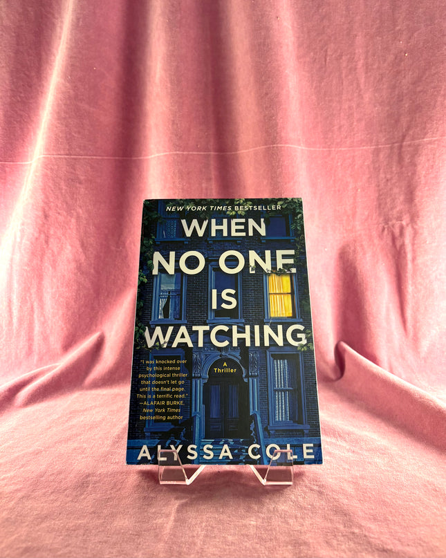 When No One Is Watching: An Edgar Award Winner by Alyssa Cole